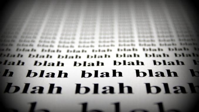 blah