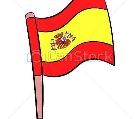bandera-caricatura-españa-icono-dibujos_csp48106299